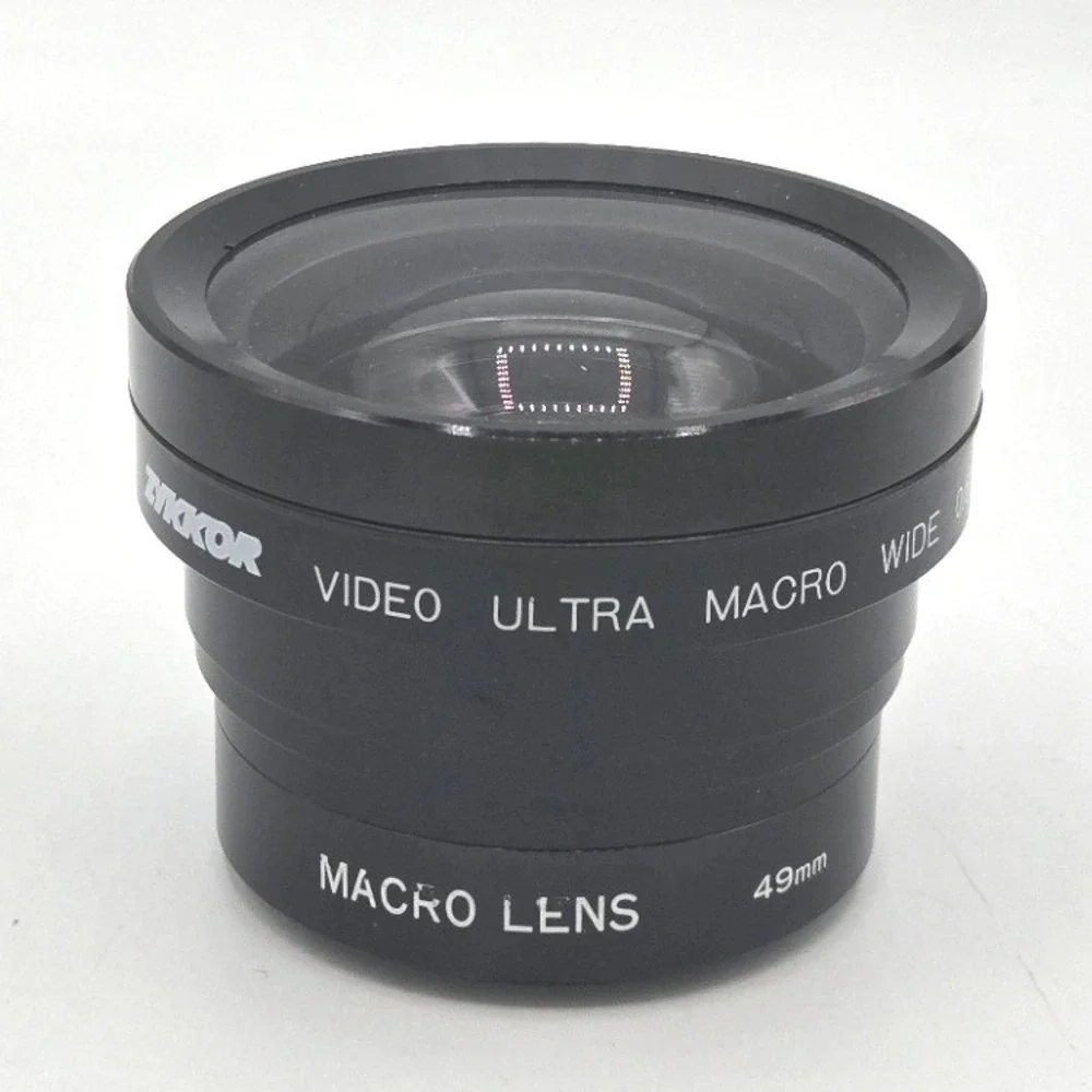 Zykkor Video Ultra Macro Wide 0.6x Lens - 49mm Made in Japan‎